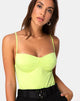 Image of Lanti Bodice in Lime