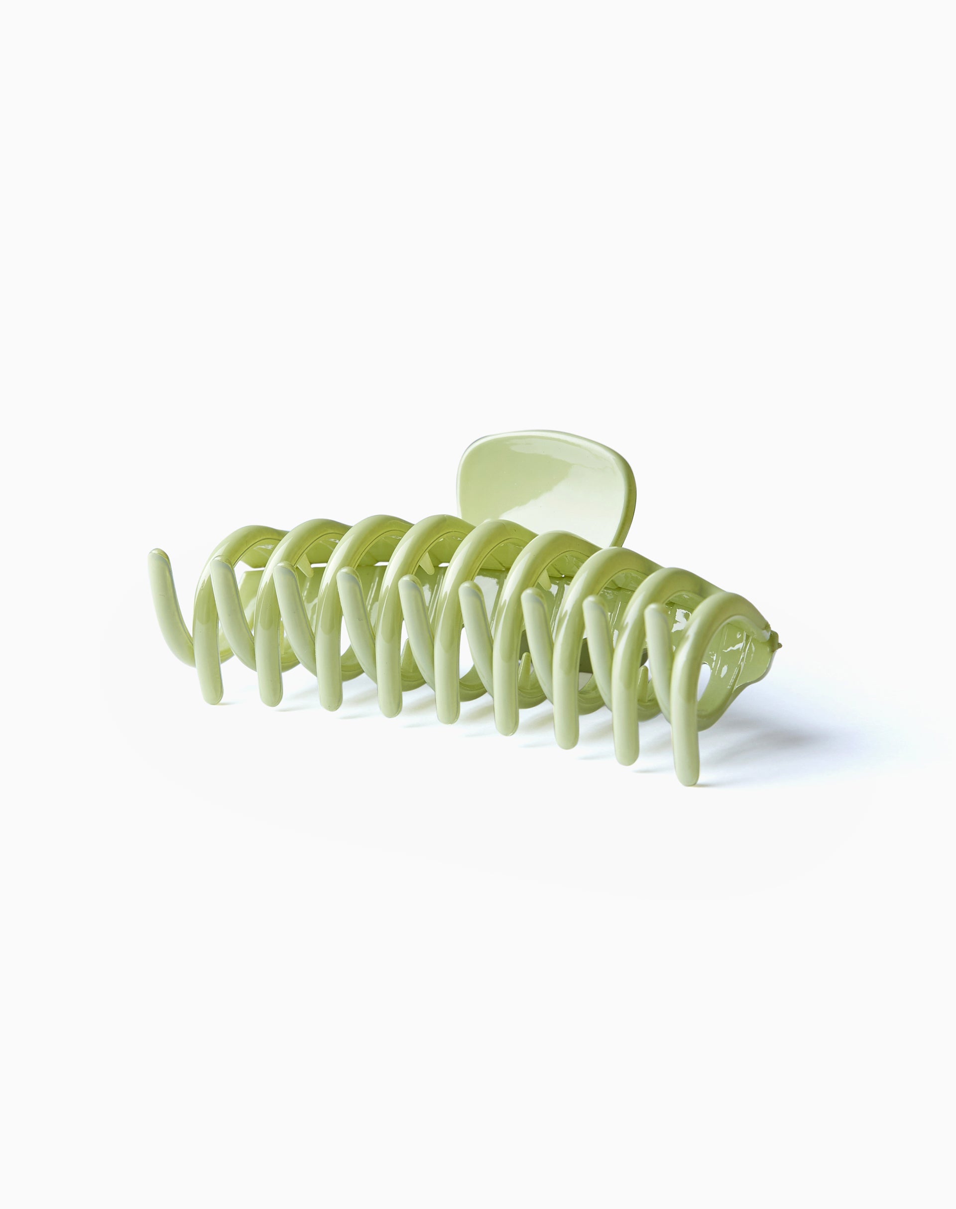 Image of Lenta Hair Claw in Green