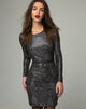 Image of Leo Bodycon Dress in Animal Slinky