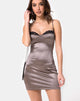 Image of Lesty Bodycon Dress in Warm Steel