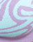 Knit Jagged Swirl Lavender Mint