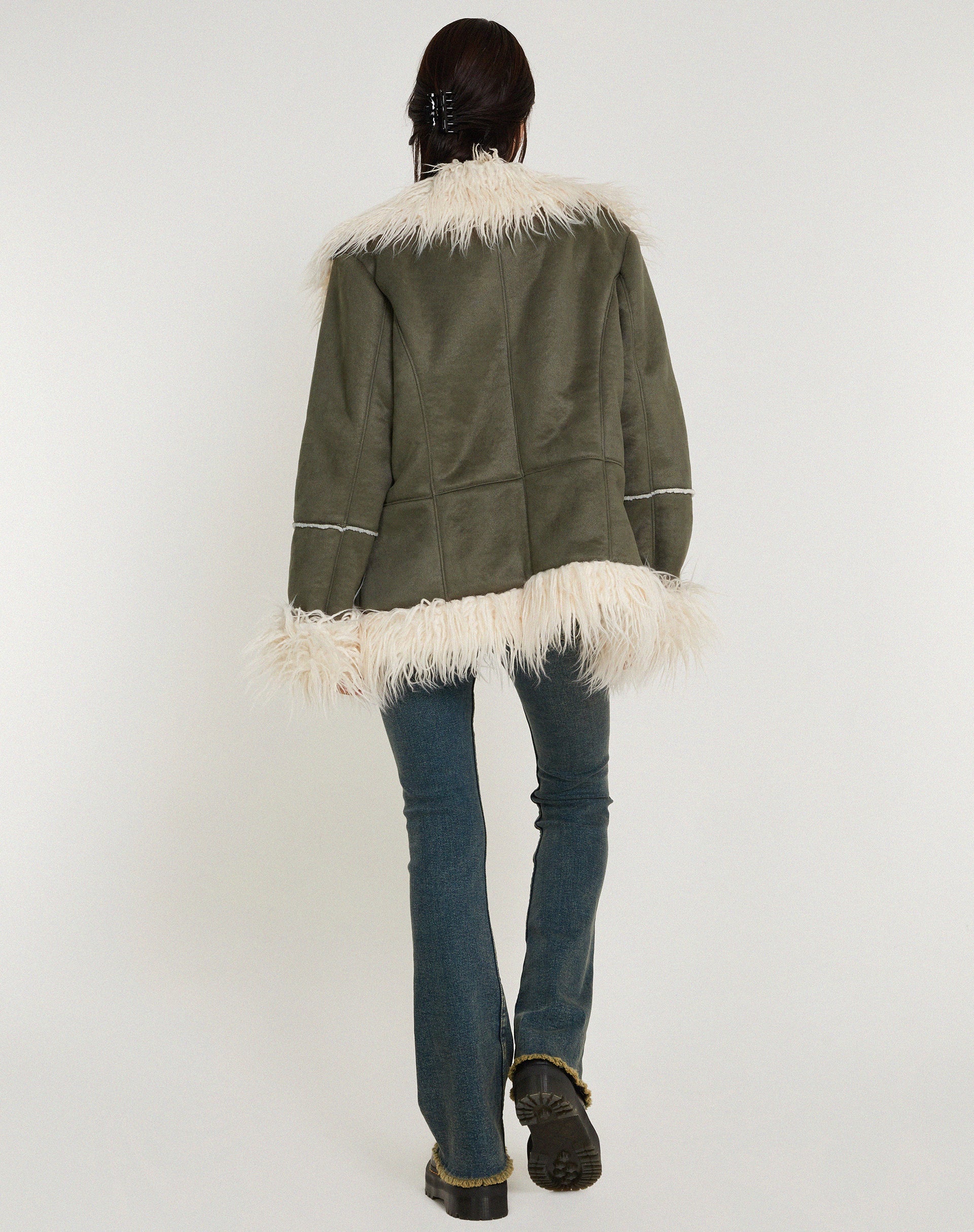image of Limin Coat in Forest Green