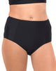 Image of Longline Bikini Bottom in Black