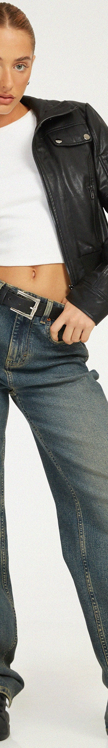 Loviana Jacket in PU Putty main image 0