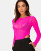 Image of Lumier Bodice Fluro Pink