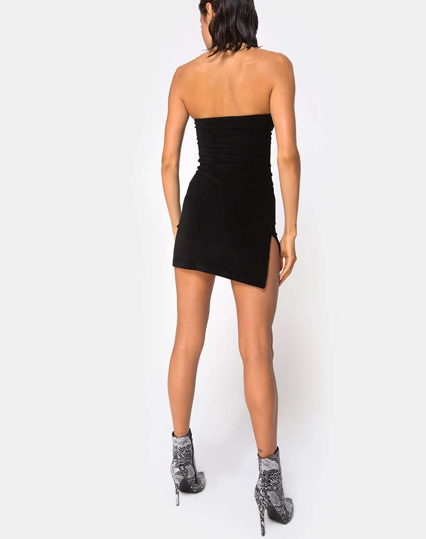 Black Ribbed Bodycon Tube Dress | Luste motelrocks-com-us Black Ribbed Bodycon Tube Dress | Luste motelrocks-com-us