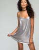 Image of Lustre Slip Dress in Frozen Shimmer Ice