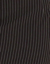 Pinstripe Black