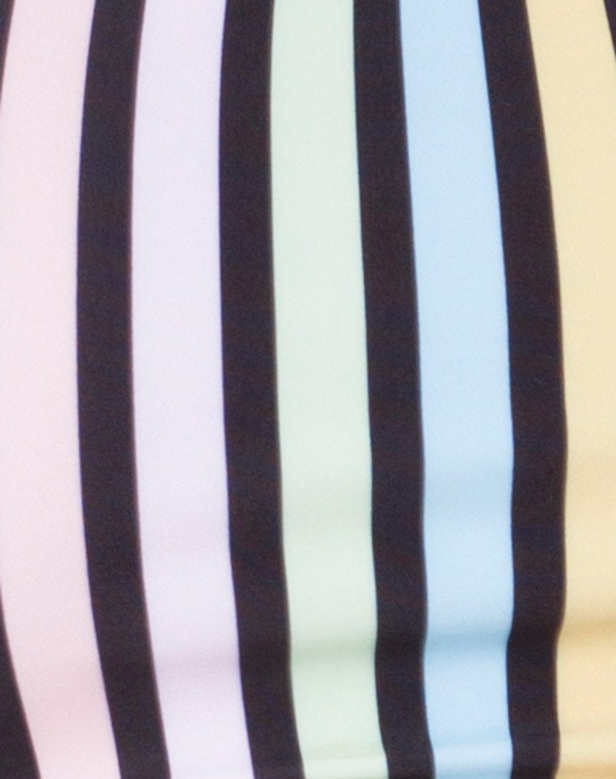 Image of Malee Bikini Bottom in New Stripe