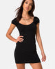 Image of Malia Bodycon Dress in Black