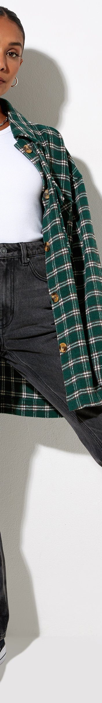 marcel shirt green stripe main image 1