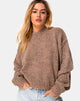 Image of Margo Jumper in Knit Tan