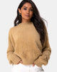 Image of Margo Jumper in Knit Taupe