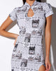 Image of Marlin Bodycon Dress in Tarot