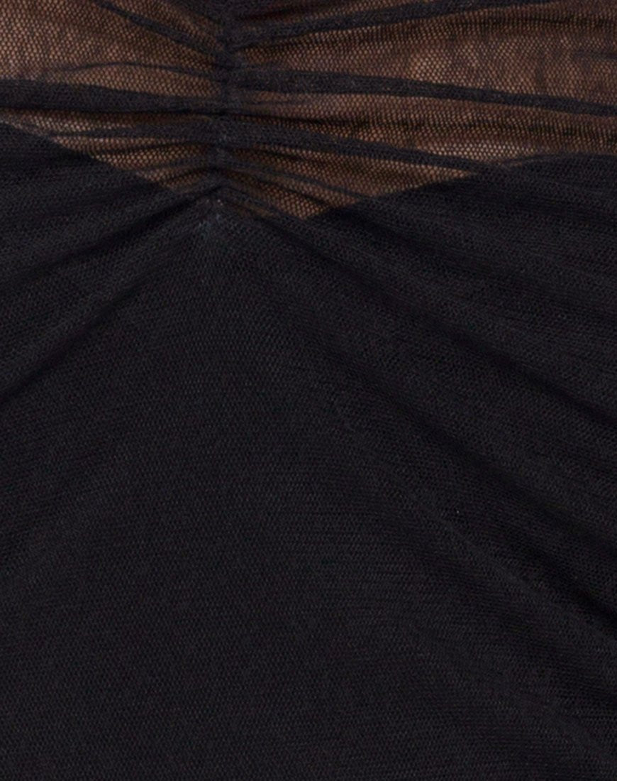 Image of Mauna Bodycon Dress in Black
