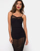 Image of Mauna Bodycon Dress in Black