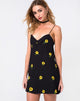 Image of Medina Slip Dress in Ditsy Sunflower