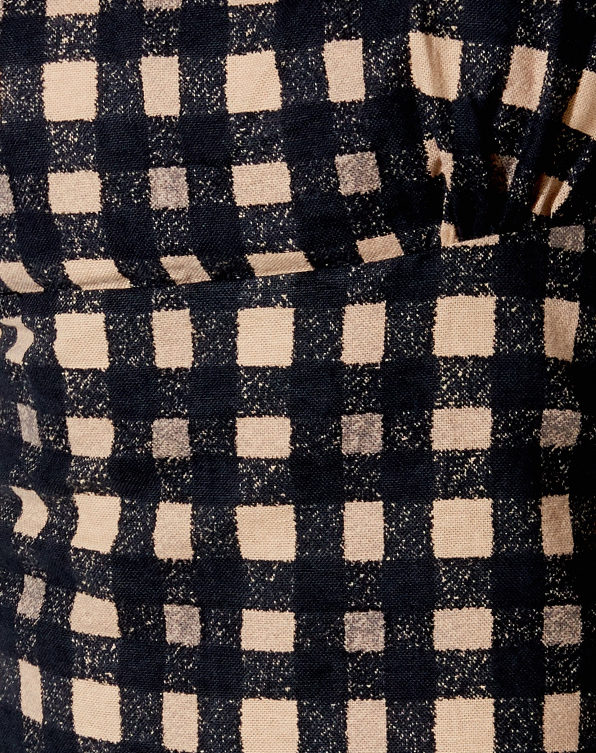 Black and White Check 90's Grunge Mini Dress