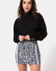 Image of Mini Broomy Skirt in Snake