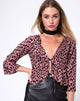 Image of Miperi Top in Pink Cheetah