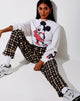 Image of Misca Trouser in 90s Grunge Check