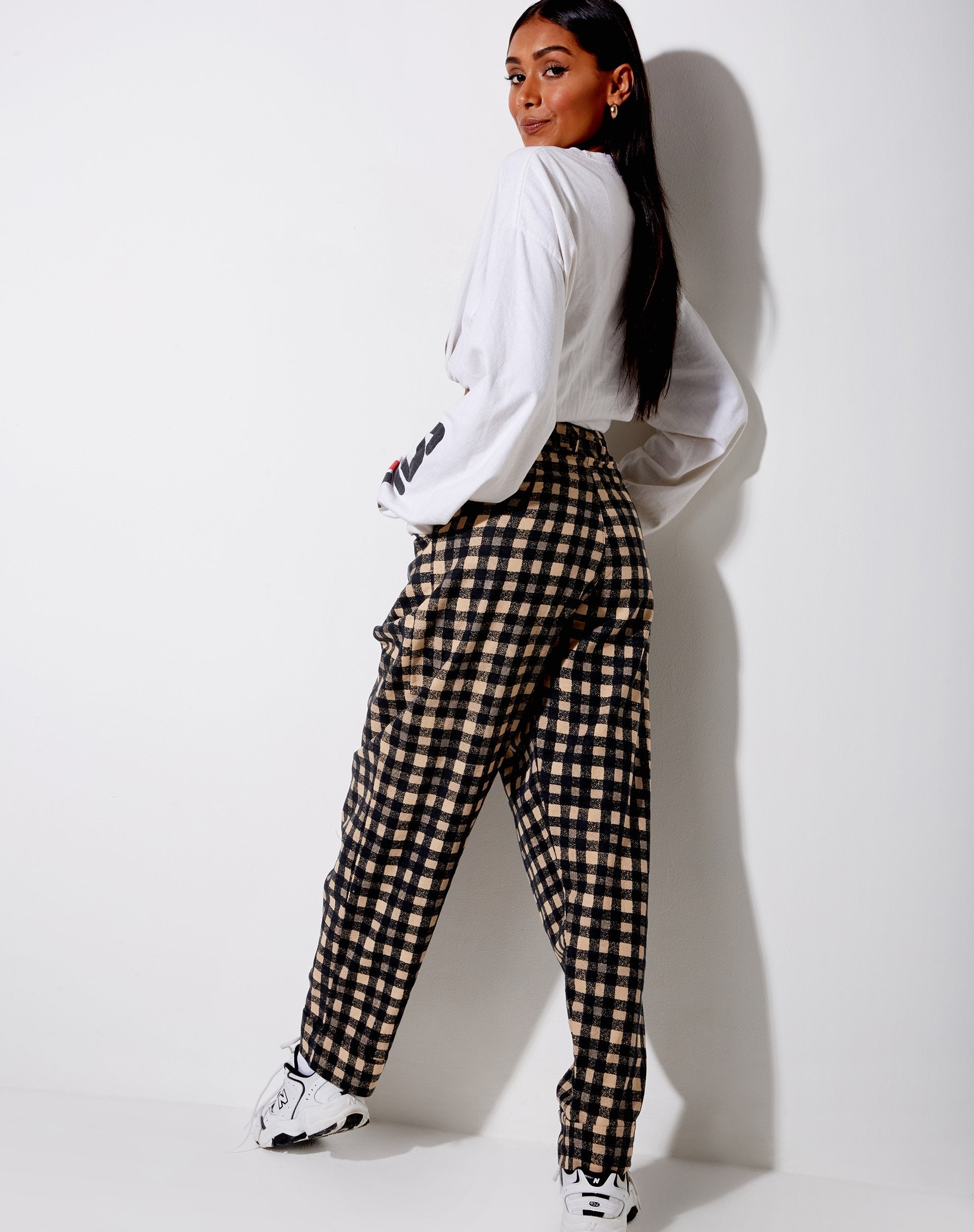 Image of Misca Trouser in 90s Grunge Check