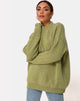 Image of Mody Jumper in Green Rib