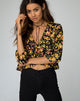 Image of Mosca Plunge Top in Agatha Flower