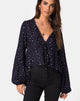 Image of Mousye Top in Stars Struck Navy