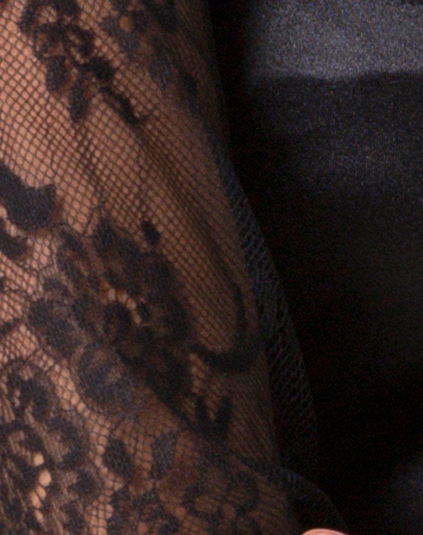 Image of Dulipa Mini Dress in Black