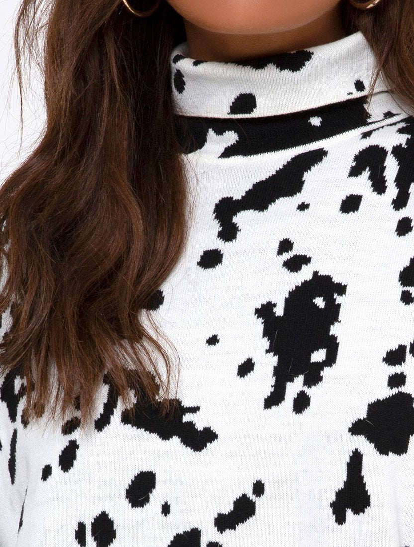 D.Exterior Black/Off White Jumper 49382 NERO/NEVE main image 0