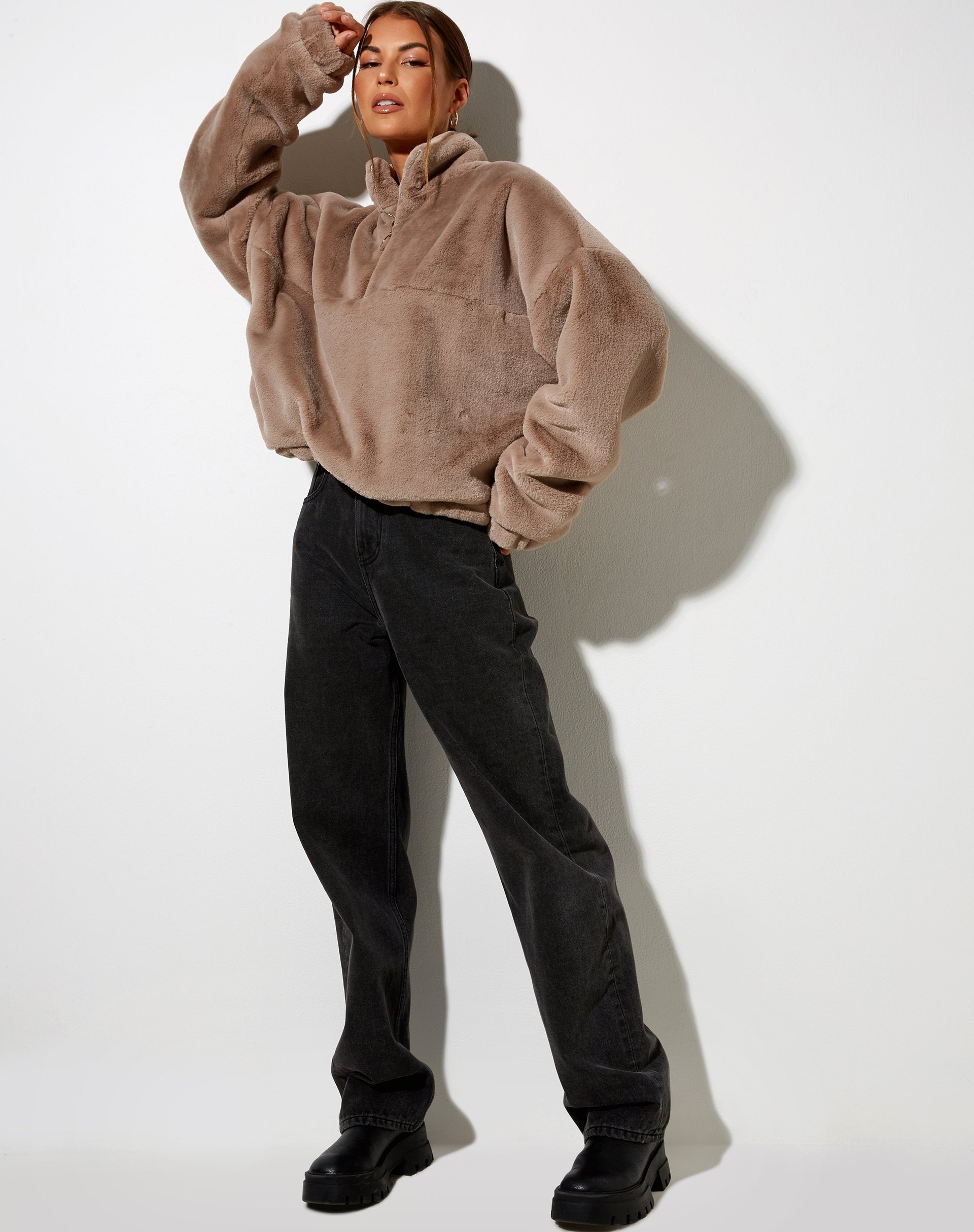 Image of Nero Jacket in Tan