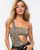 Image of Nexca Bodice in Rar Leopard