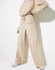 Image of Obeli Trouser in Neutral Beige Saint Embro