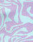Knit Jagged Swirl Lavender and Mint