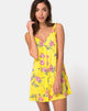 Image of Osla Slip Dress in Candy Rose Yellow