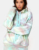 Image of Oversize Hoodie in Pastel Tie Dye