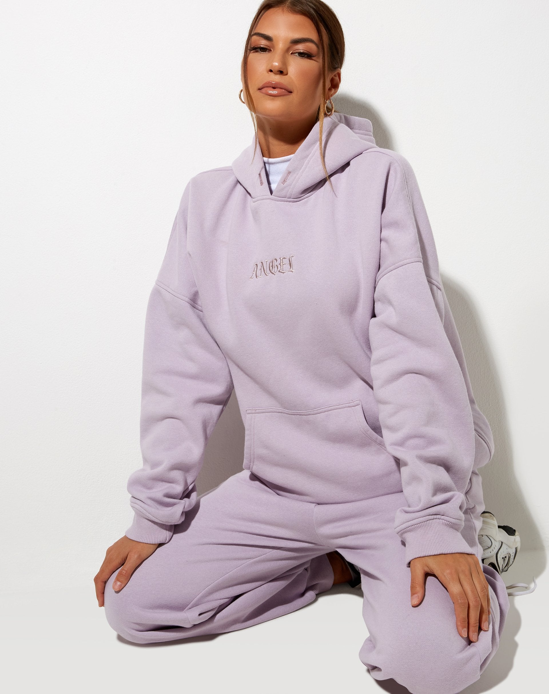 Lila oversize online sweatshirt