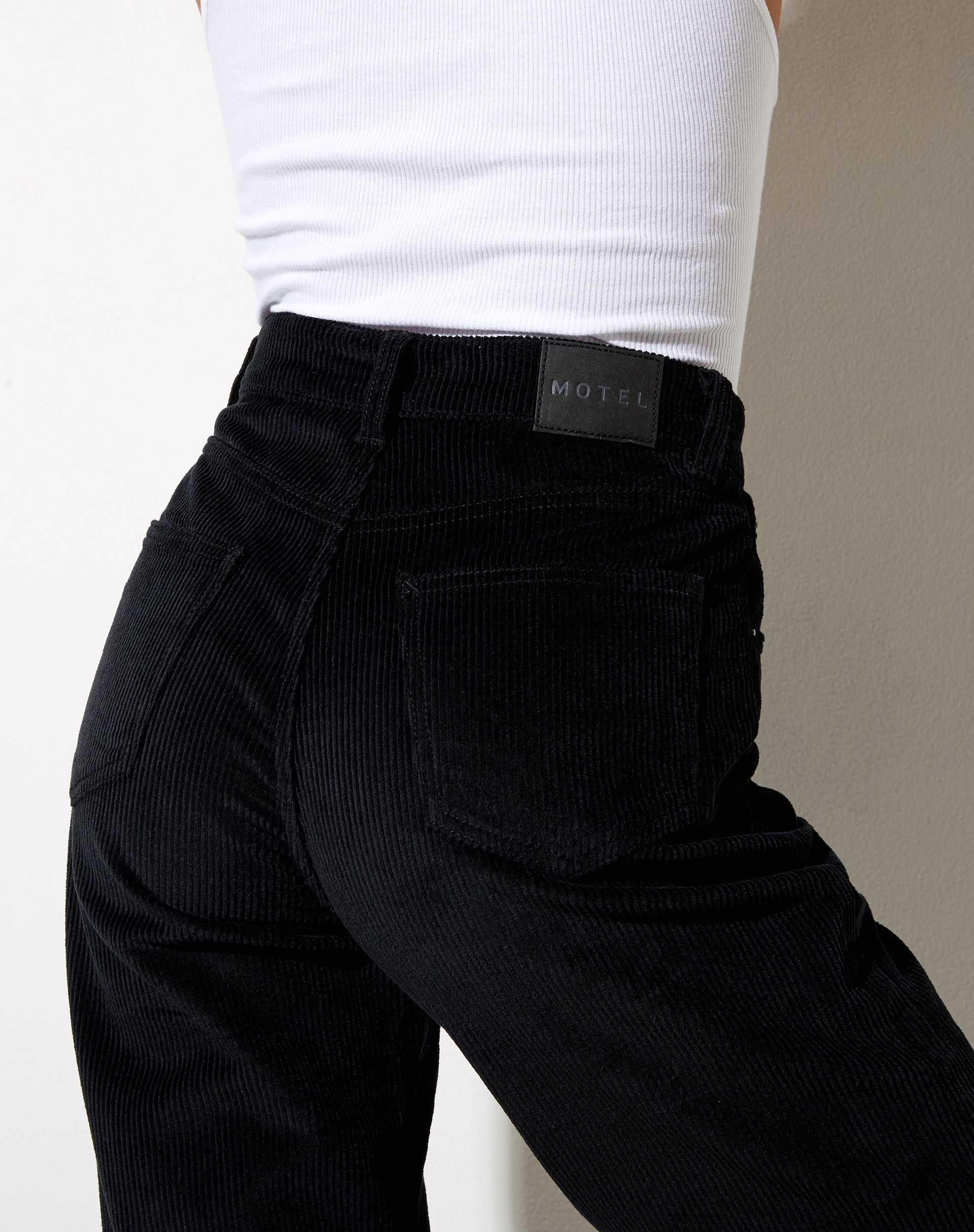 Image of Parallel Jeans in Cord Black