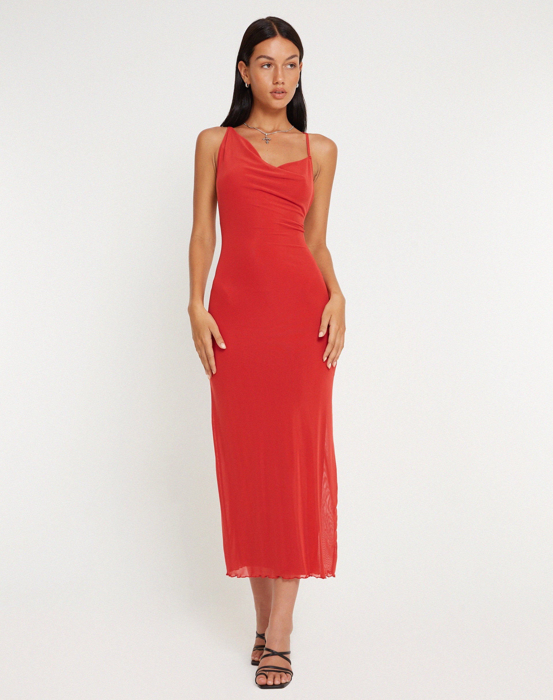 clay maxi dress Clay Tiered Off-Shoulder Maxi Dress S