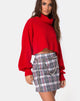 Image of Pelmo Skirt in Heritage Check