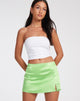image of Phila Mini Skirt in Jasmine Green