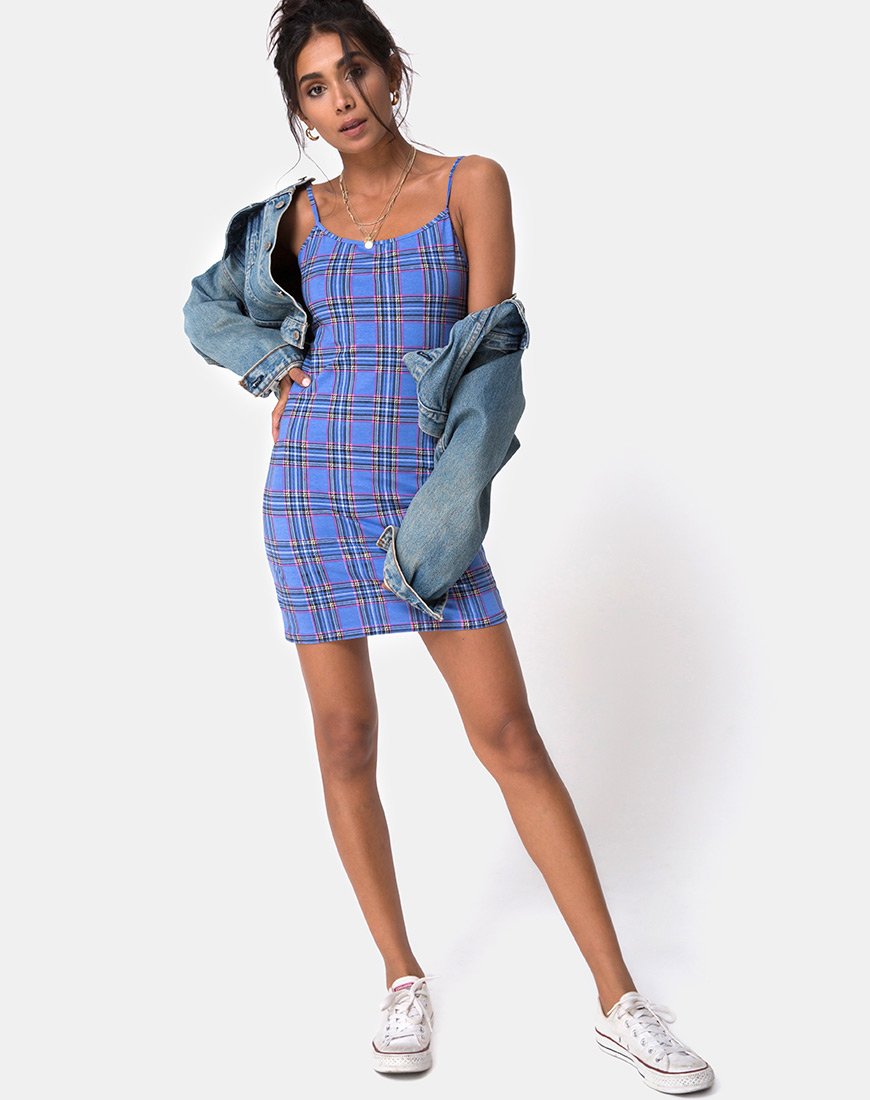 blue and pink bodycon dress Blue Floral Dress - Mesh Ruched Dress - Sleeveless Midi Dress