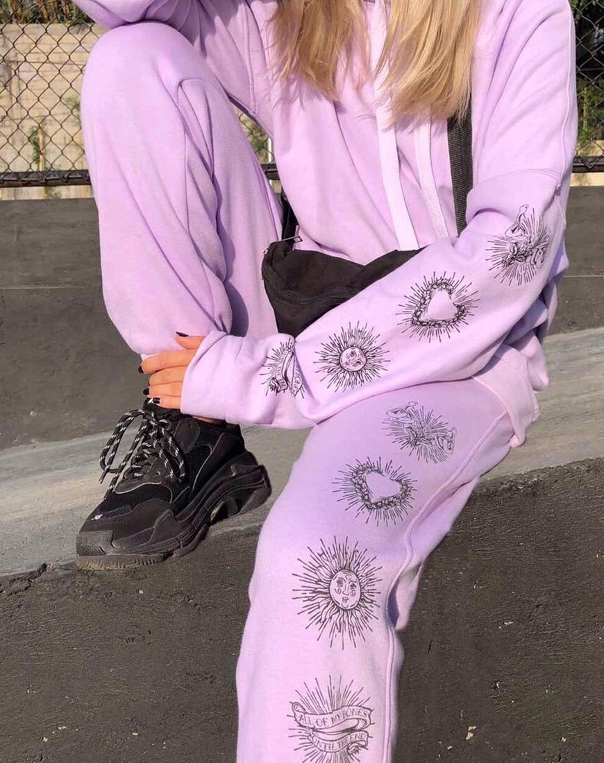 Image of Basta Jogger in Lilac All Of My Bones