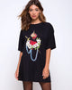 Image of Sunny Kiss Oversize Tee in Sacred Heart