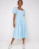 Image of Rachel Midi Dress in Sky Blue