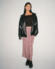 image of Relow Maxi Skirt in 90's Floral Burgundy