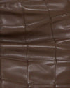 PU Patchwork Choco Brown