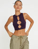 image of Danica Crop Top in Crown Jewel