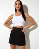 Image of Elmo Mini Skirt in Black